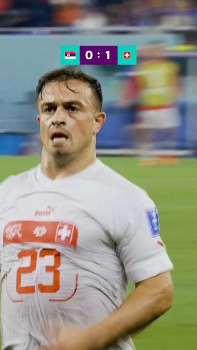 Nonstop goals! Serbia vs Switzerland