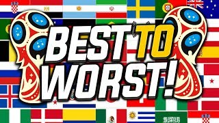 EVERY 2018 WORLD CUP KIT RANKED BEST TO WORST screenshot 4