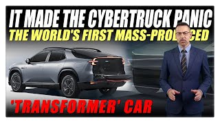 Tesla Cybertruck faces competition! Changan  QiYuan E07 Walkaround - The Transforming Pickup-SUV!