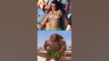 First Look at Dwayne Johnson in Live Action Moana