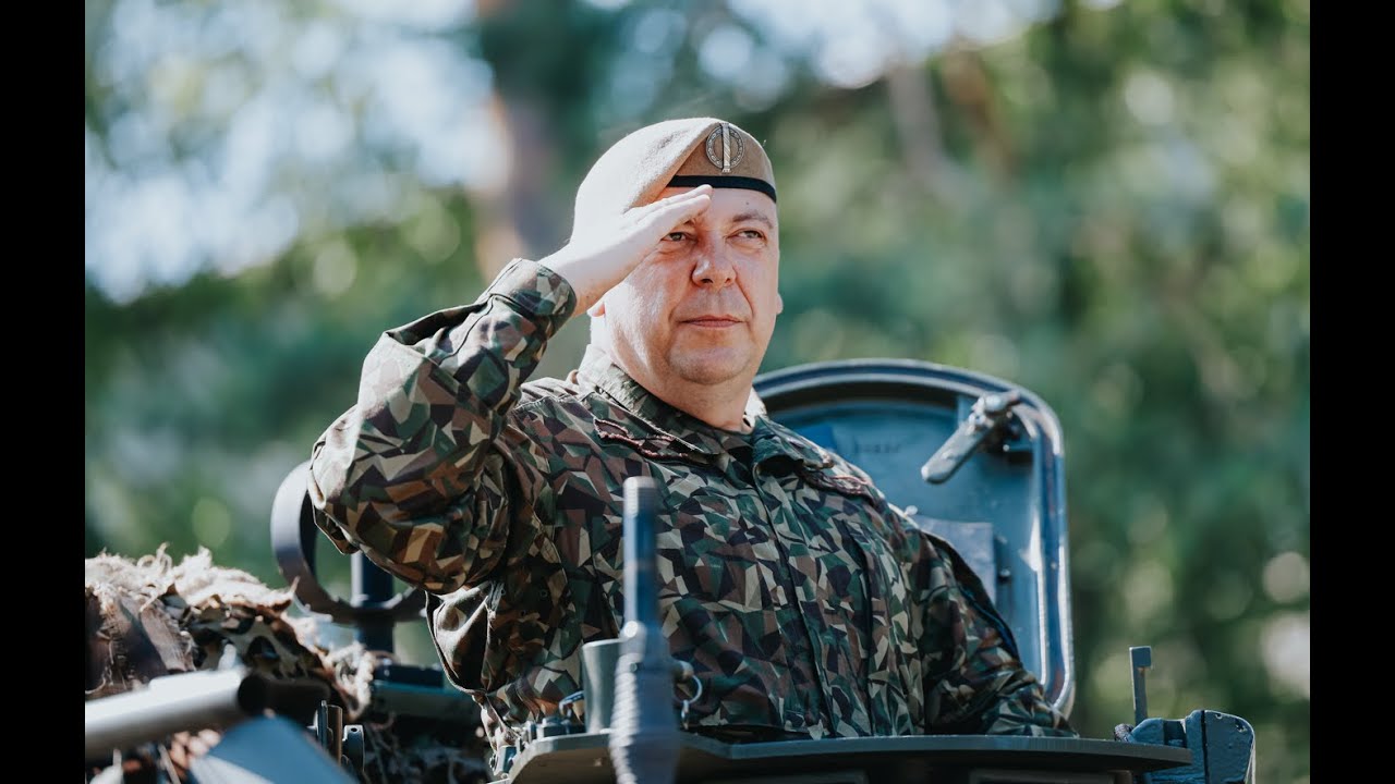 Brigādes komandiera plkv. O.Kudļa maiņas ceremonija