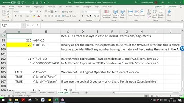 3.  Cell References Types, Naming Convention - Full Ms-Excel Course - CA Saran Kumar U