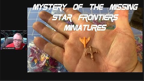 Mystery of the Missing Star Frontiers Miniatures