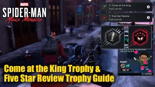 Spider-Man Miles Morales PS5 • Come at the King Trophy & Five Star Review Trophy Guide (All FNSM) screenshot 5
