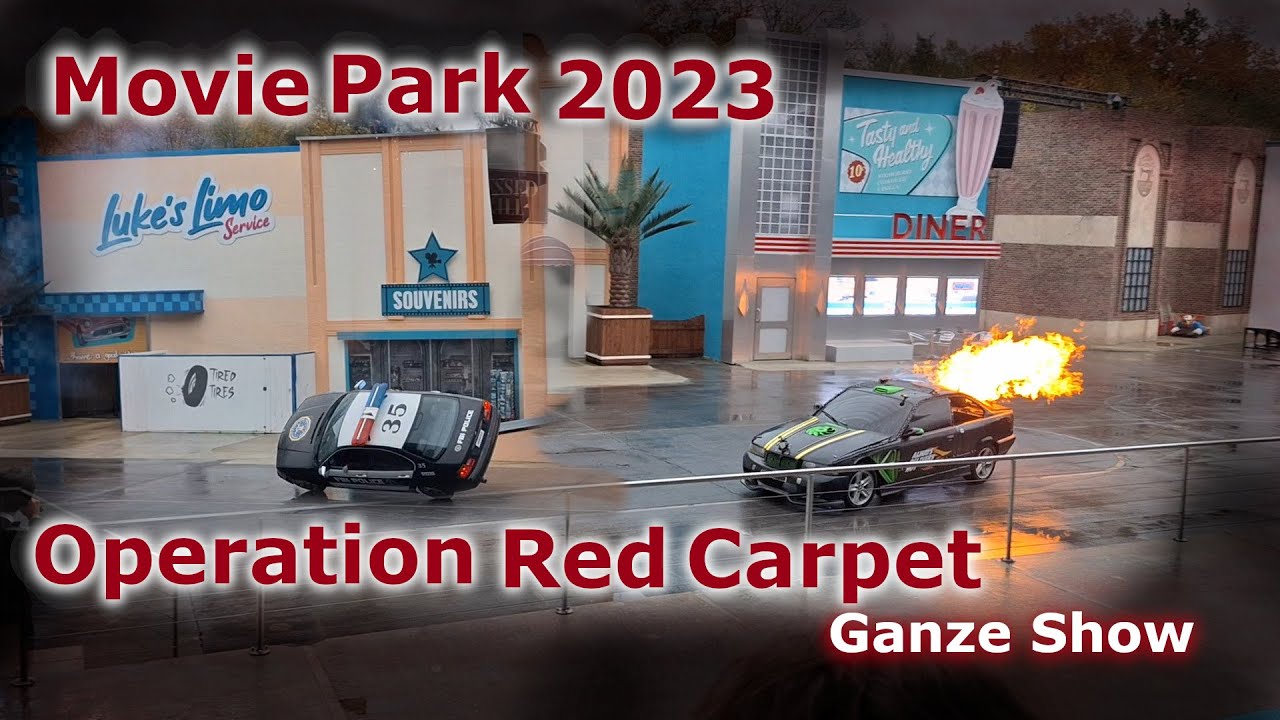 Movie Park Operation Red Carpet 2023 - Komplette Show!