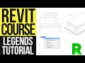 Legends in Revit Tutorial and Overview | Advanced Revit Course 09