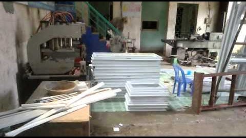 Xưởng cơ khí chế tạo - sản xuất cửa nhựa lõi thép cao cấp uPVC Hệ TN WINDOWS