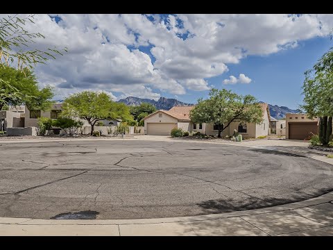 227 W. Granite Canyon Place, Oro Valley, AZ home video tour