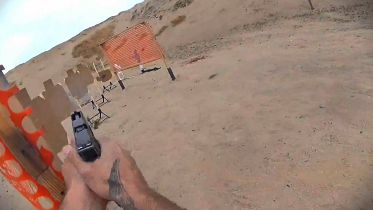 Frank Vigil of Heritage Gun Works running his G34 with AIMLINE ST Series Sights