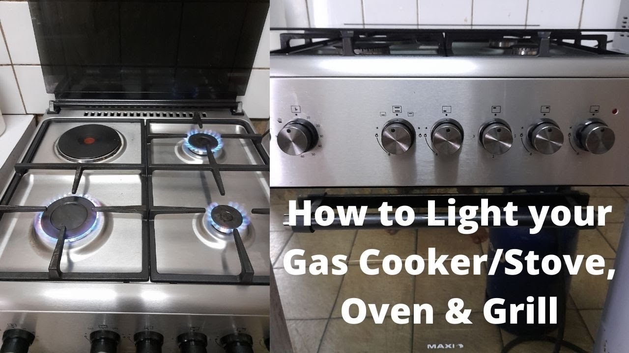 How To Light Gas Oven HOW TO LIGHT A GAS STOVE & OVEN |TURN ON GAS AND ELECTRIC COOKER | BAKE  WITH GAS OVEN | MIKA 3G +1E - YouTube