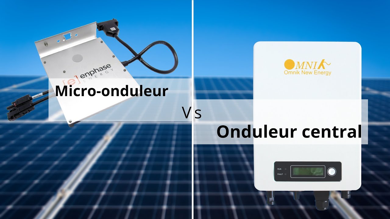 Différences entre le micro-onduleur et l'onduleur centralisé