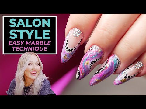 Salon Speed Marble and Polka Dot - YouTube