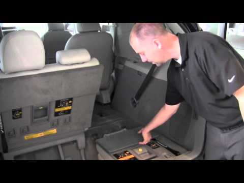 2011 Toyota Sienna Third Row Seat Operation How To by ... 2011 Toyota Sienna Third Row Seat Operation How To by ...