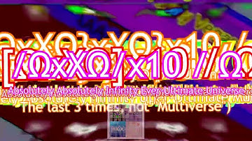 Clicking The Button Over Absolute Infinity Times Part 234: Up To Absolutely Double Absolute Infinity