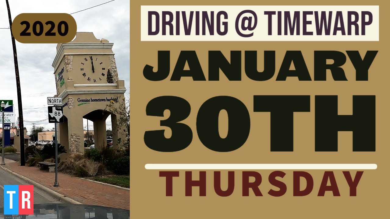 Time-lapse Daily Driving Series | Driving @ TimeWarp | January 30th 2020