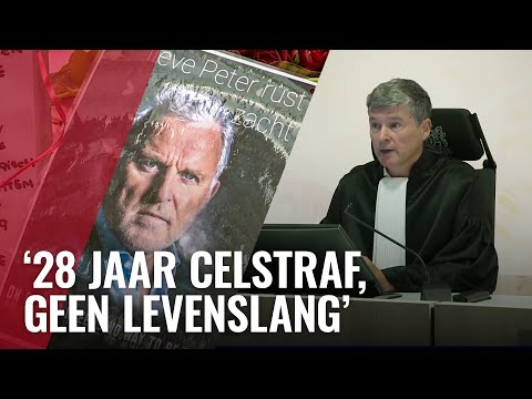 Rechter deelt straf uit voor moord Peter R. de Vries