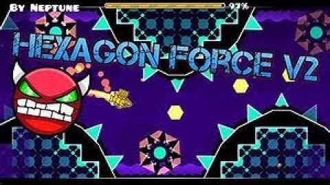Geometry Dash - Hexagon Force v2 by Neptune - Hard Demon