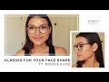 How to Find Glasses That Fit Your Face Shape - Square/Round Faces | EyeBuyDirect x Nicole Elise