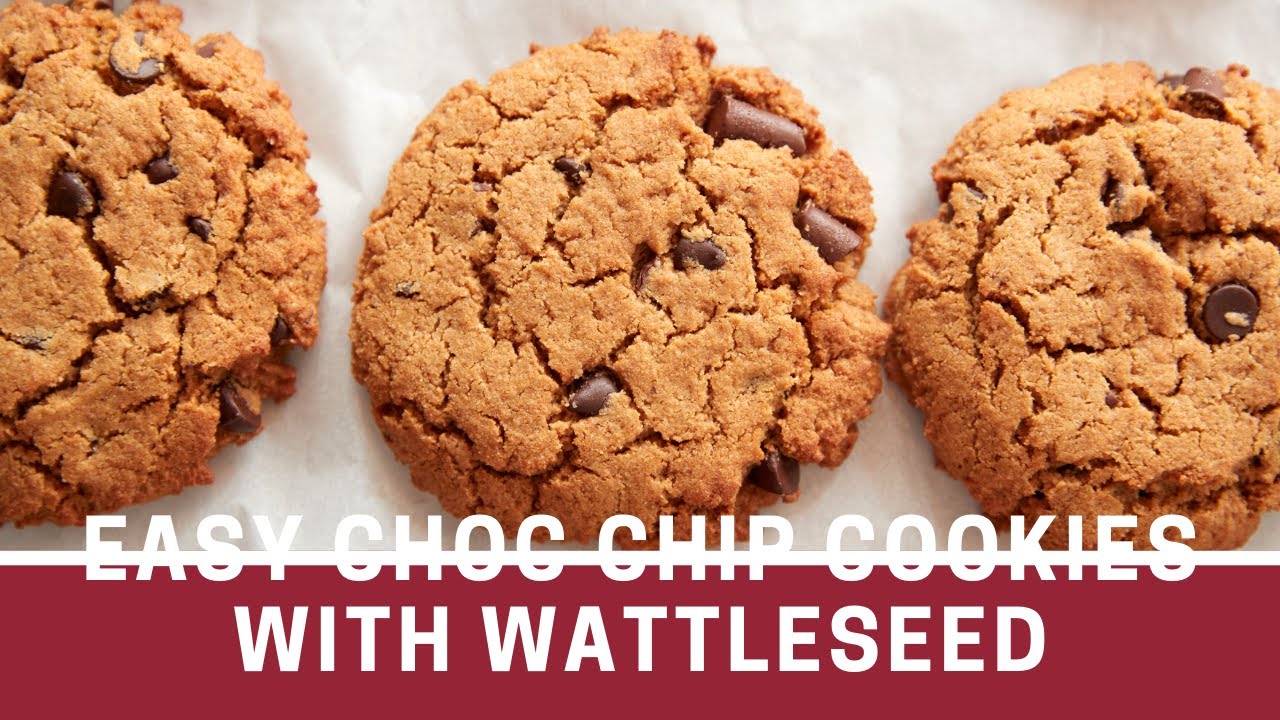 Choc Oat Cookies with Wattleseed