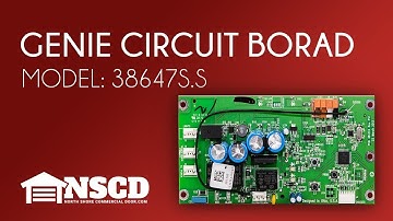 Genie 38647S S Circuit Board