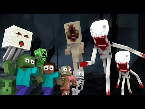 Monster  School : ALL SCP CHALLENGE - Minecraft Animation