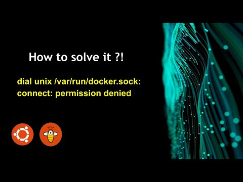 How to solve docker.sock permission denied issue