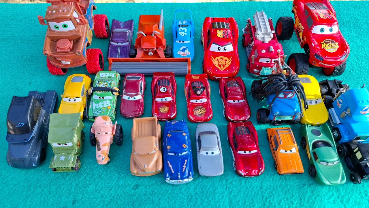 Disney Pixar Cars Unboxing Review | Lightning McQueen, Tow Mater, Doc Hudson, Sally Carrera, Cruz
