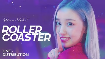 woo!ah! — Rollercoaster | Line Distribution