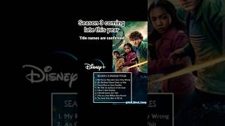 Percy Jackson season 3.Title names confirmed#booktok#percyjacksonandtheolympians#viral#walkerscobell