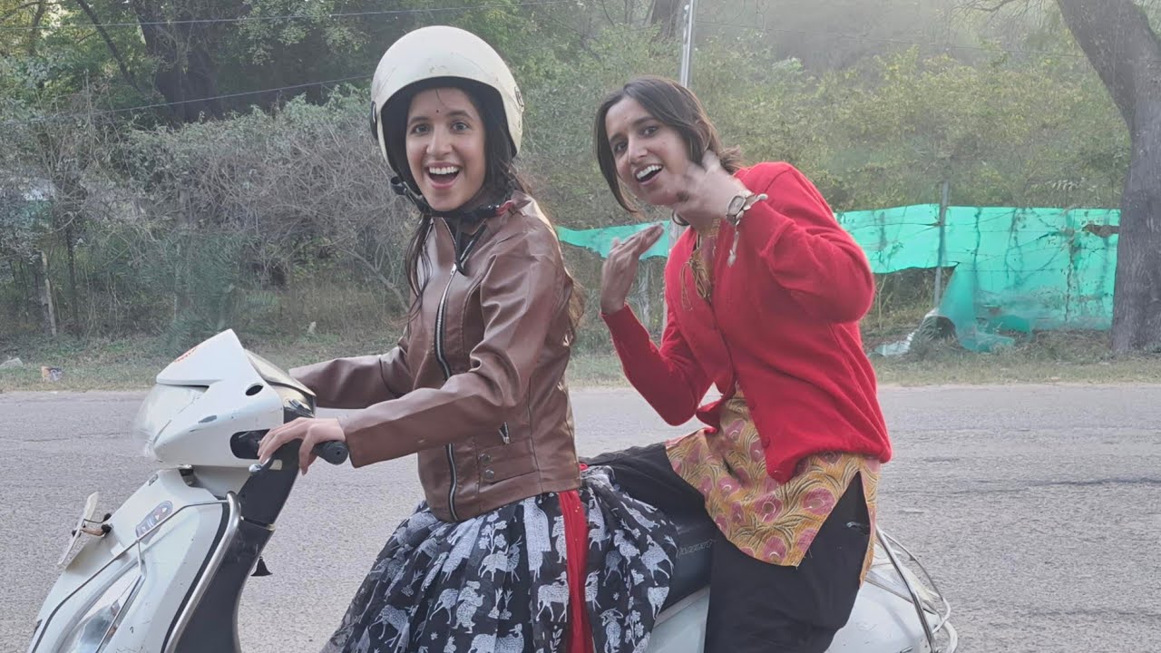 Aaj scooty Chala hi li😀😅 |College ka Event 🥰