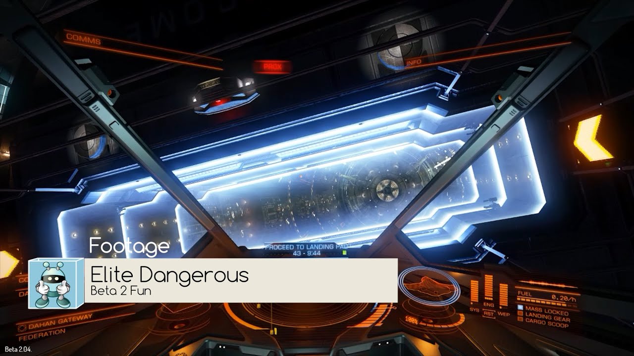 Elite Dangerous Beta 2 bit of fun footage - Androidizen - YouTube