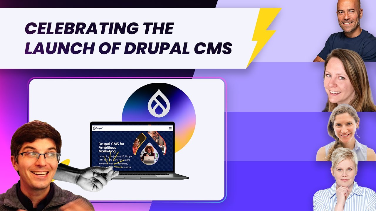 Celebrating the launch of Drupal CMS - YouTube