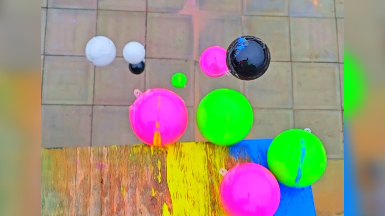 Breaking Glass Bottles and Balloon Drops! Crushing Crunchy & Soft Things!🔥 #asmrsounds #satisfying