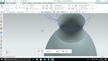 #How to make design of jug 🏺 in NX.10 &12.