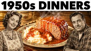 25 FORGOTTEN Two Plate Dinners Couples Made Every Night in the 1950s...