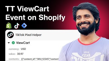 Shopify TikTok Pixel: View Cart E-commerce Event using dataLayer & Google Tag Manager