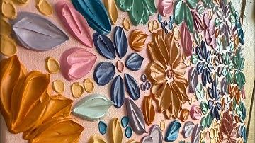 Textured Flower Painting for Beginners | Easy Tutorial + Tips I Wish I Knew