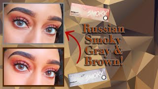 The Olens Russian Smoky Brown & Gray Are... Lizette Baldeo