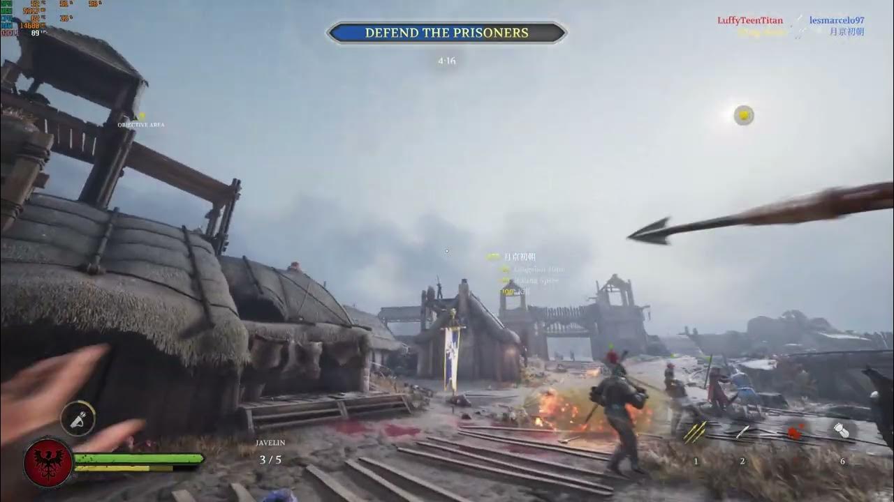 Chivalry 2 Javelin Throw Headshot at 27m! YouTube