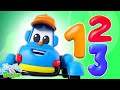 Number Song, Learn 1 to 10 with Hector The Tractor and Kids Rhymes