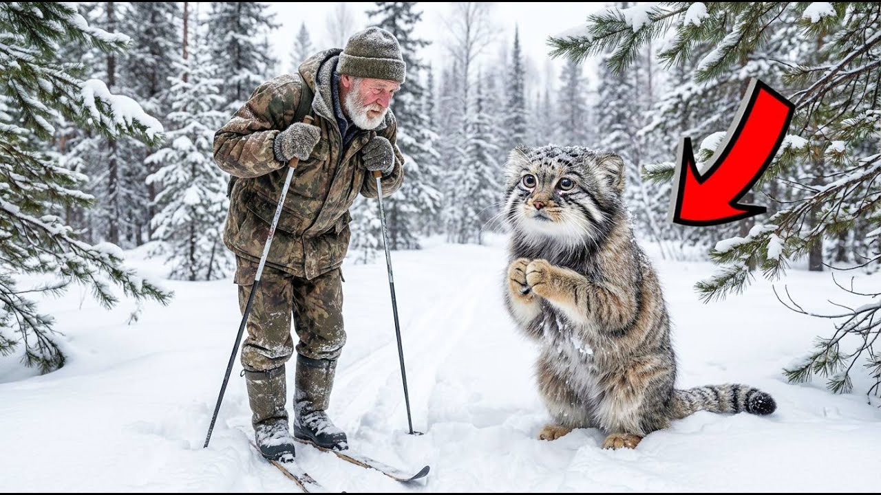 DZIKI MANUL ZABLOKOWAŁ DROGĘ MYŚLIWEMU W TAJDZE. TO, O CO PROSIŁ, SPRAWIŁO, ŻE MĘŻCZYZNA ZAMARŁ.