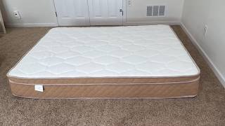 Niqooia 12 Inch Full Size Mattress - Hybrid Memory Foam & 7-Zone Pocket Springs