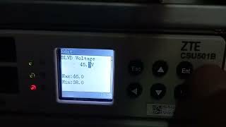How To Zte Rectifier Csu501B Controller Settings Process