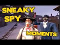 Sneaky Spy Highlights! - TF2 Backstabs Galore