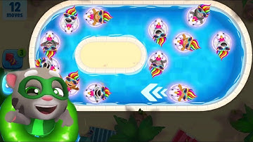 ► Talking Tom Pool #2 Level 14-28 All Level Walkthrough Talking Tom Angel Hank For kids