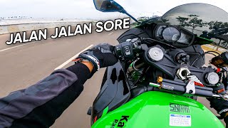 JALAN JALAN SORE.. KAWASAKI ZX6-R 636