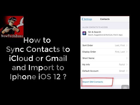 In this video guide we have shown you how to enable icloud and gmail account sync your iphone contacts icloud/gmail import from ...