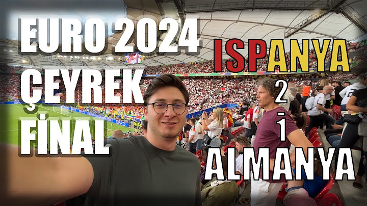EURO 2024 ÇEYREK FİNAL MAÇINA GİTTİM! İSPANYA 2-1 ALMANYA | STUTTGART