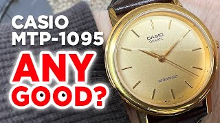 #CASIO MTP-1095 Analogue Watch Review - A small but perfectly formed Classic Watch from Casio!