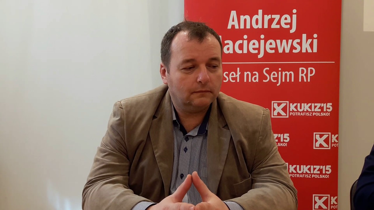 video to gif OLSZTYN24: Konferencja prasowa posła Andrzeja Maciejewskiego - Kukiz`15